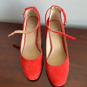 Red Mary Jane Heels